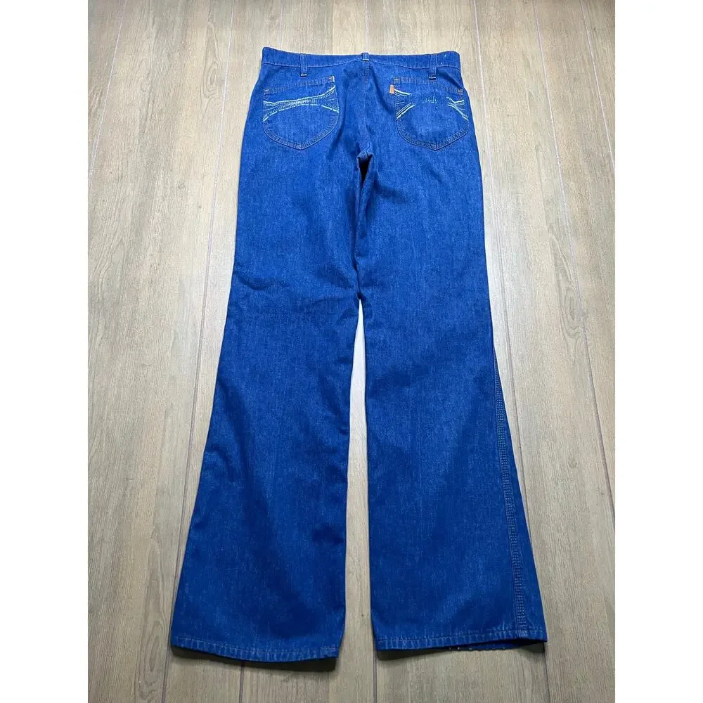 Vintage Levi's‎ Orange Tab Bootcut Jeans USA 1970s 1980s Denim 33x32